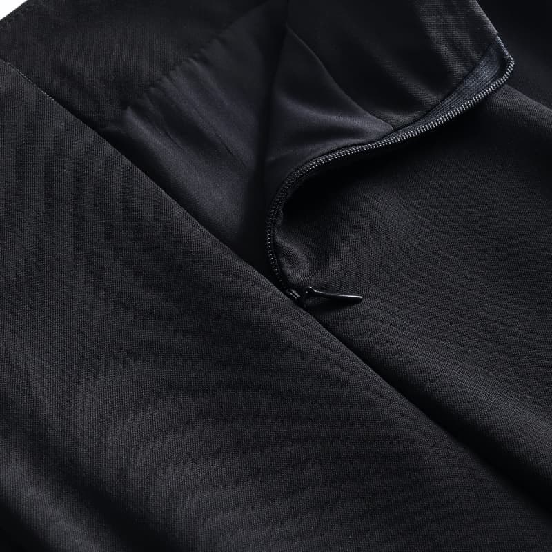 タイトスカート サイドスリット入りひざ丈タイトスカート