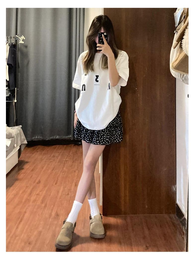 タイトスカート 花柄プリントタイトスカートミニ丈