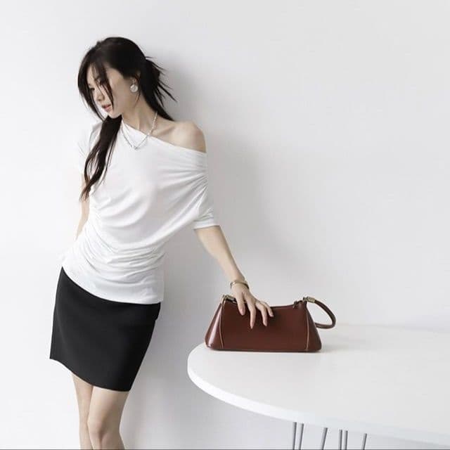 タイトスカート 美脚効果抜群シンプルタイトミニスカート