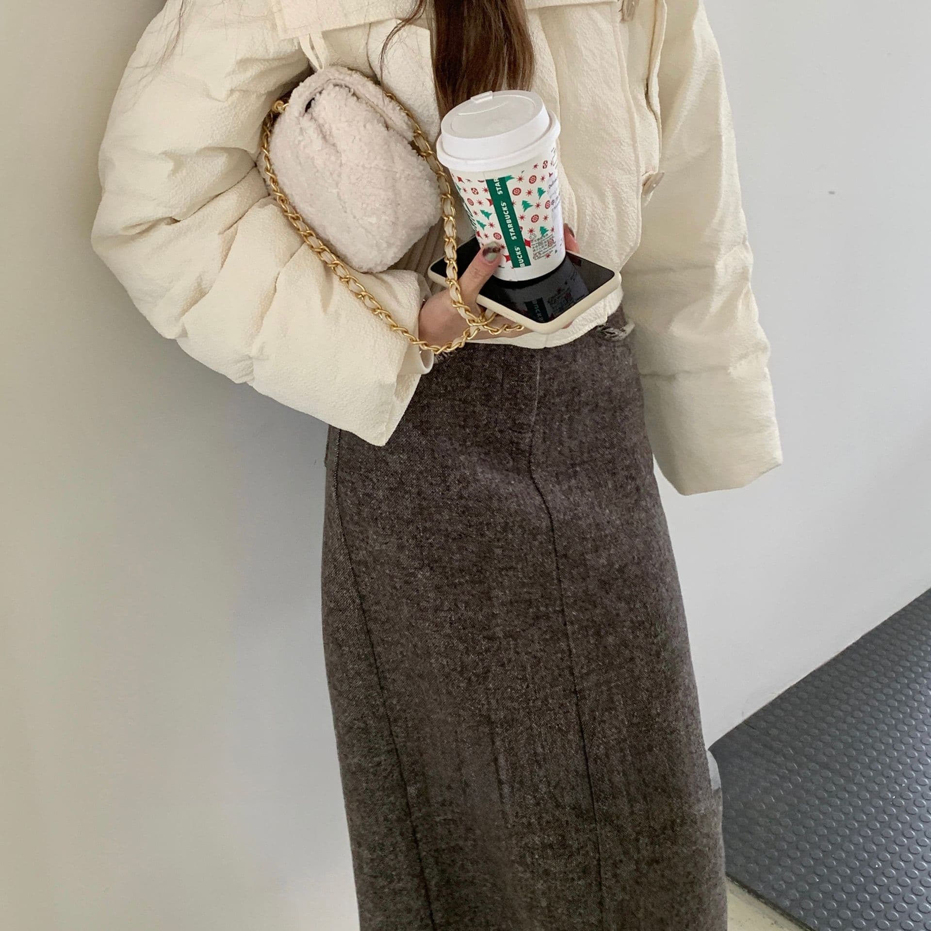 タイトスカート 上品な切り替えデザインロングタイトスカート