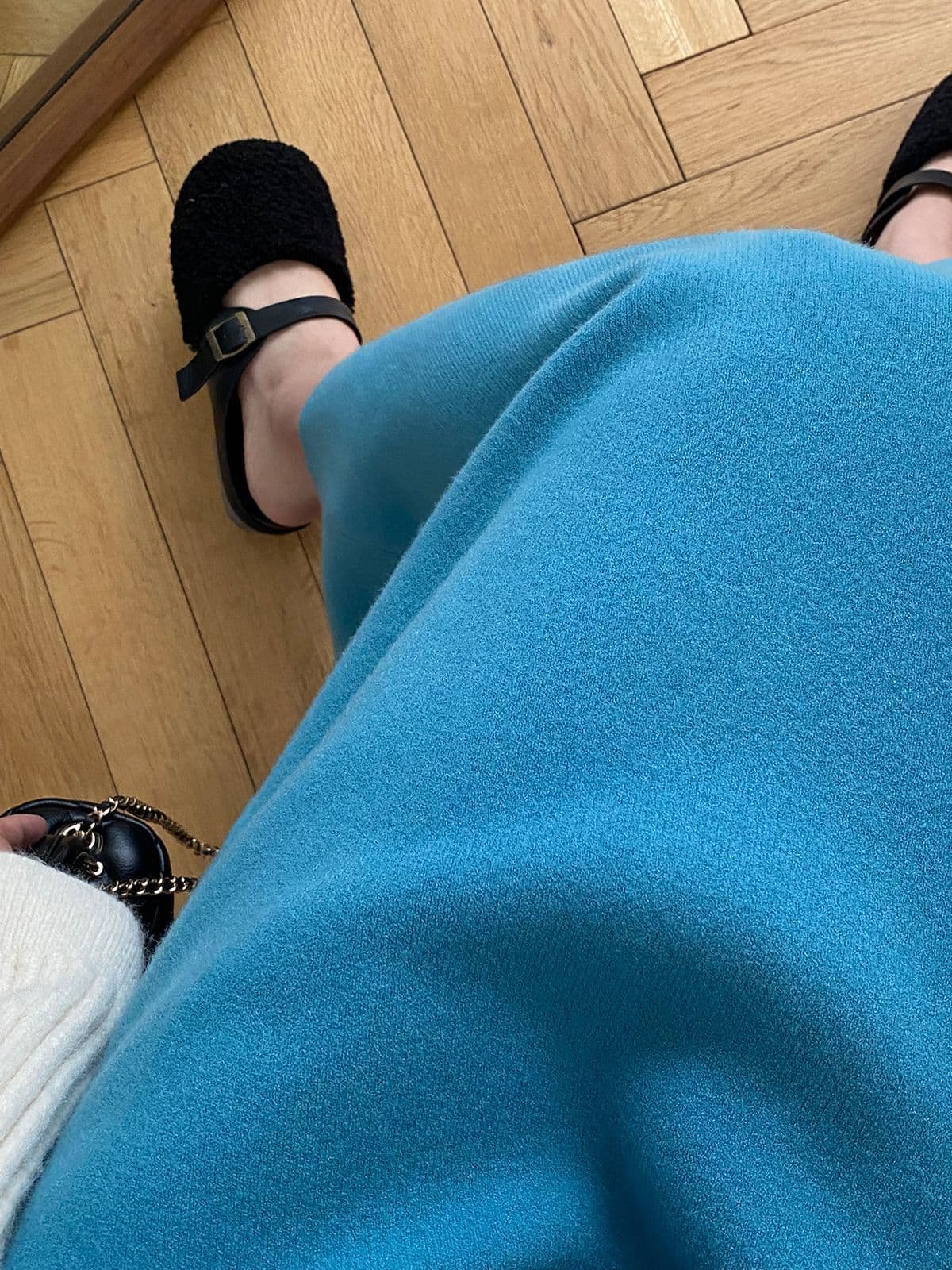 タイトスカート 上品素材の大人タイトロングスカート