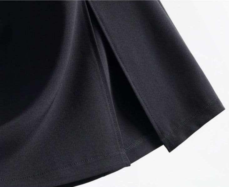 タイトスカート サイドスリット入りひざ丈タイトスカート