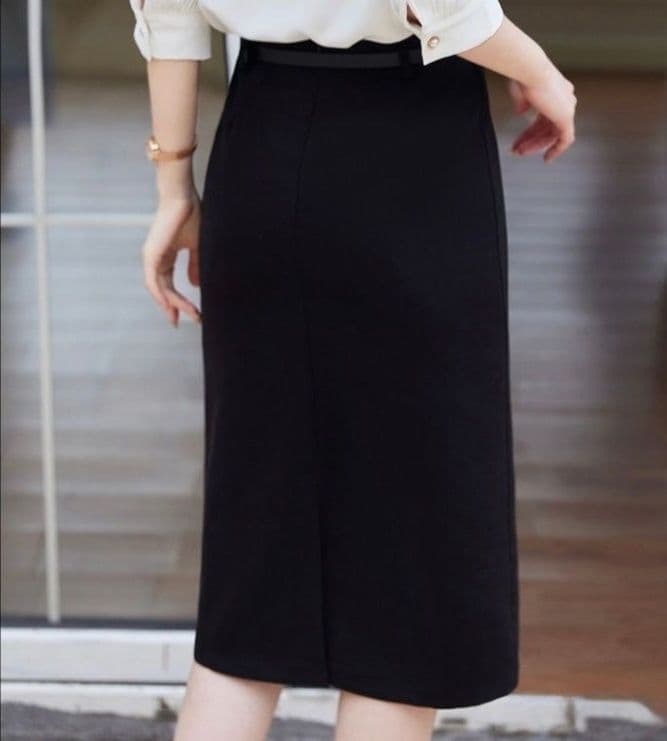 タイトスカート 上品シンプル大人のオフィススタイルスカート
