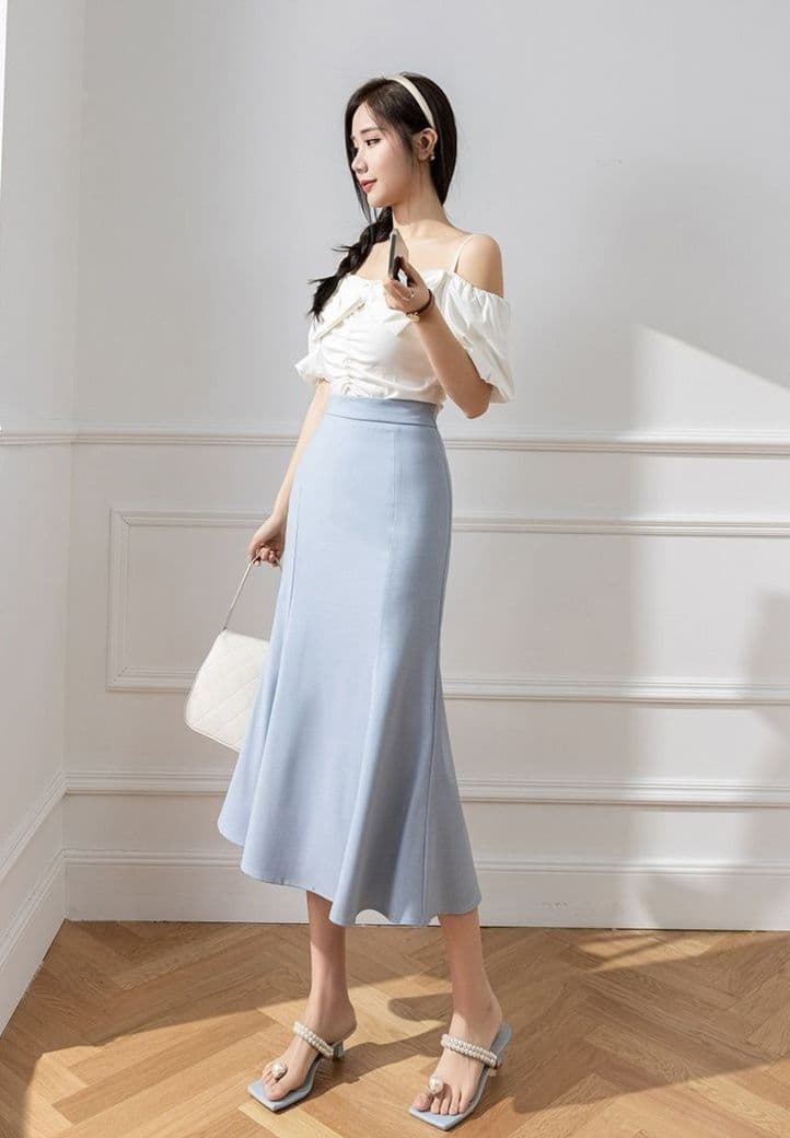 タイトスカート マーメイドラインタイトスカート