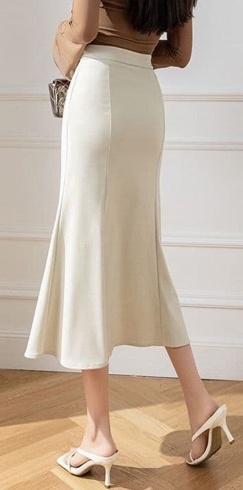 タイトスカート マーメイドラインタイトスカート