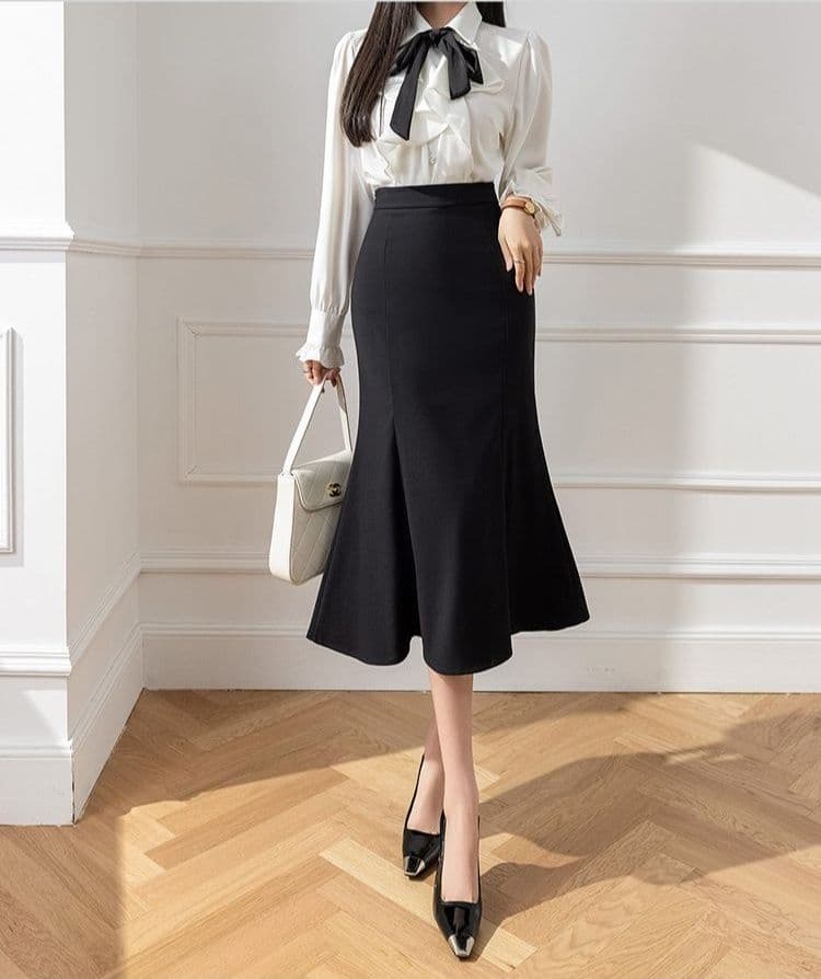 タイトスカート マーメイドラインタイトスカート