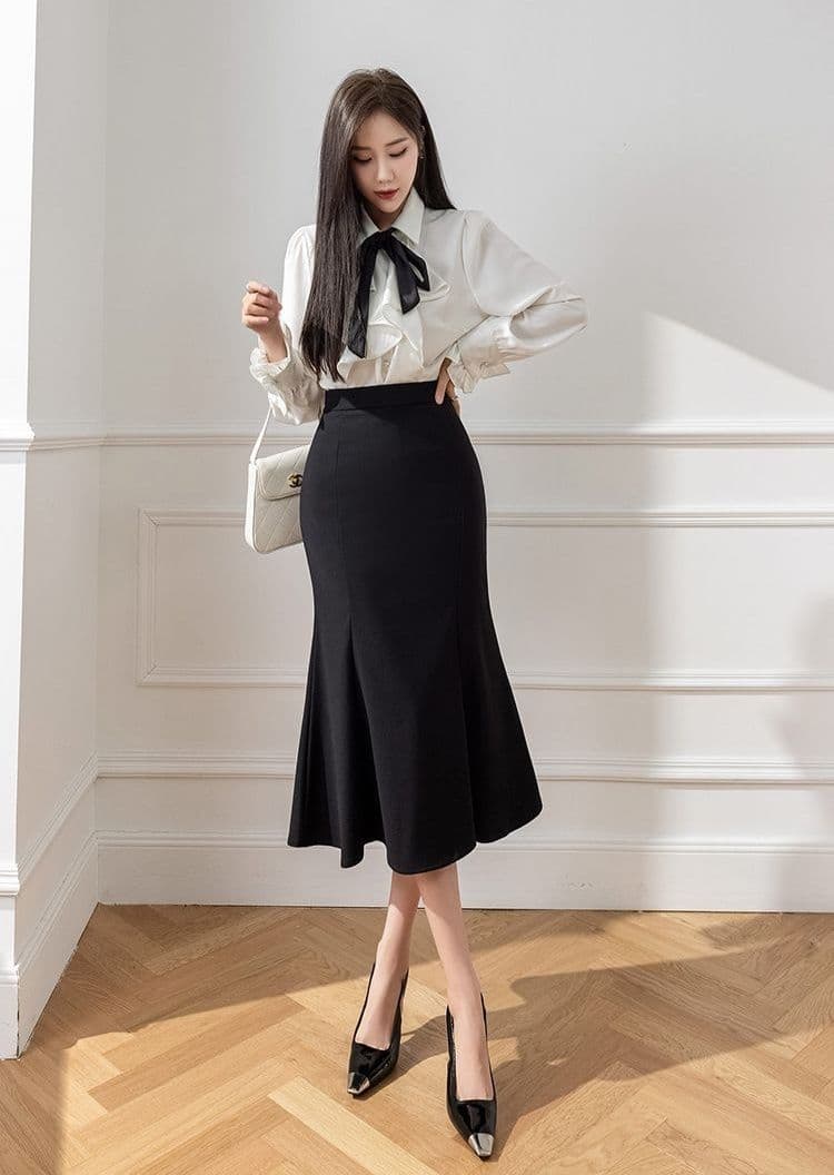 タイトスカート マーメイドラインタイトスカート