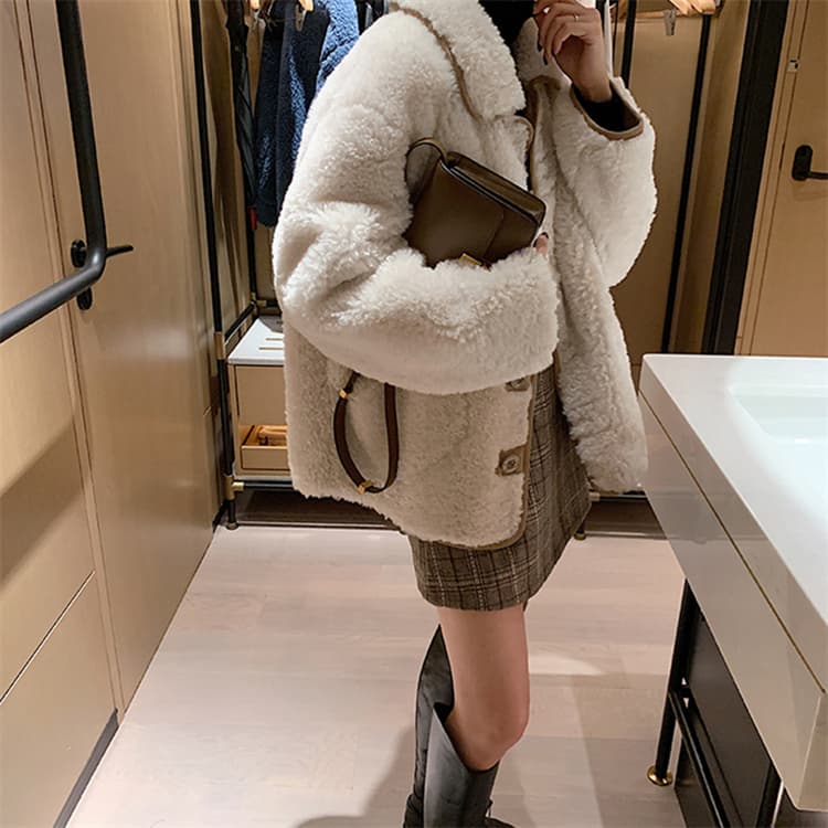 タイトスカート 大きいサイズ対応 格子縞ハイウエストミニスカート上品