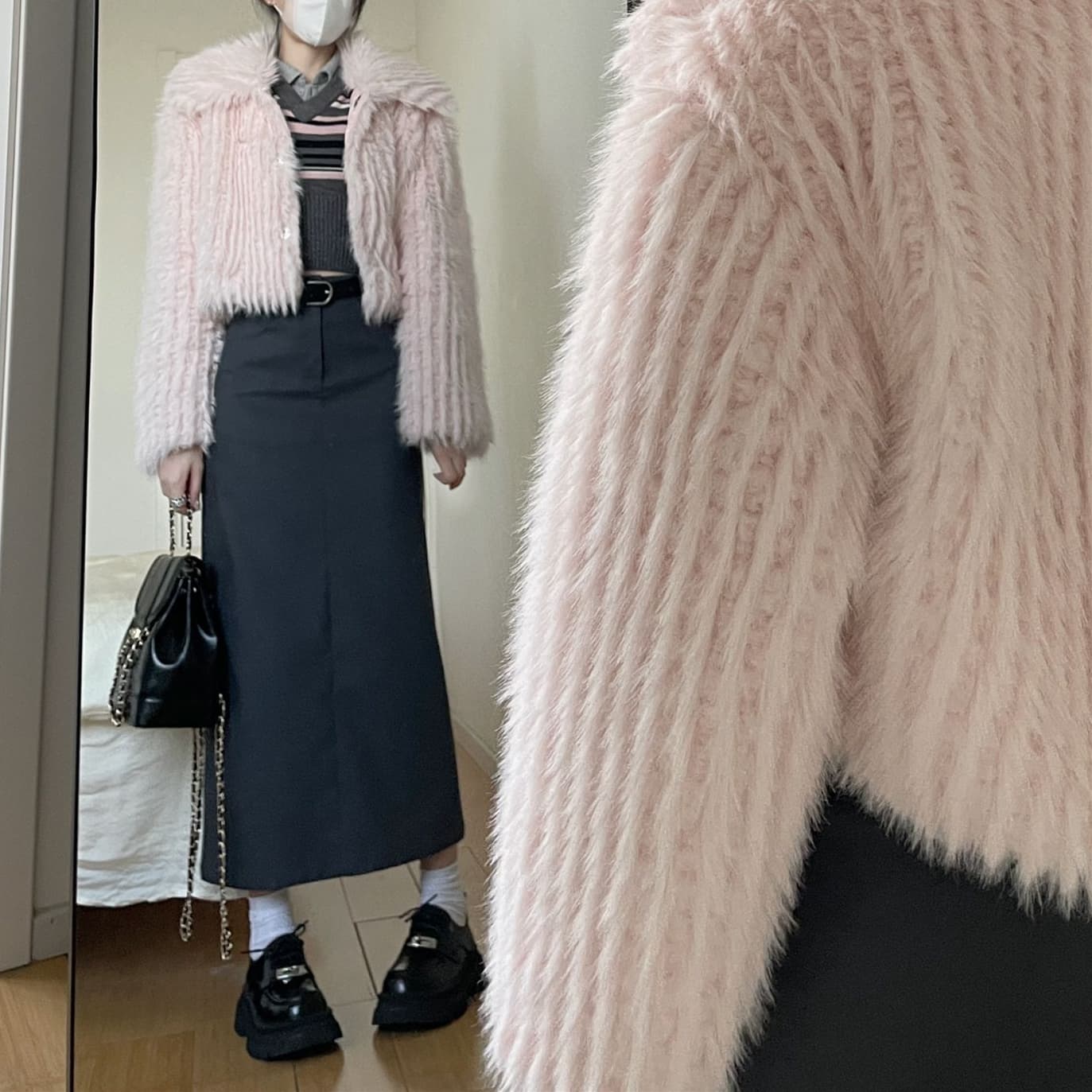 タイトスカート ハイウエストタイトロングスカート
