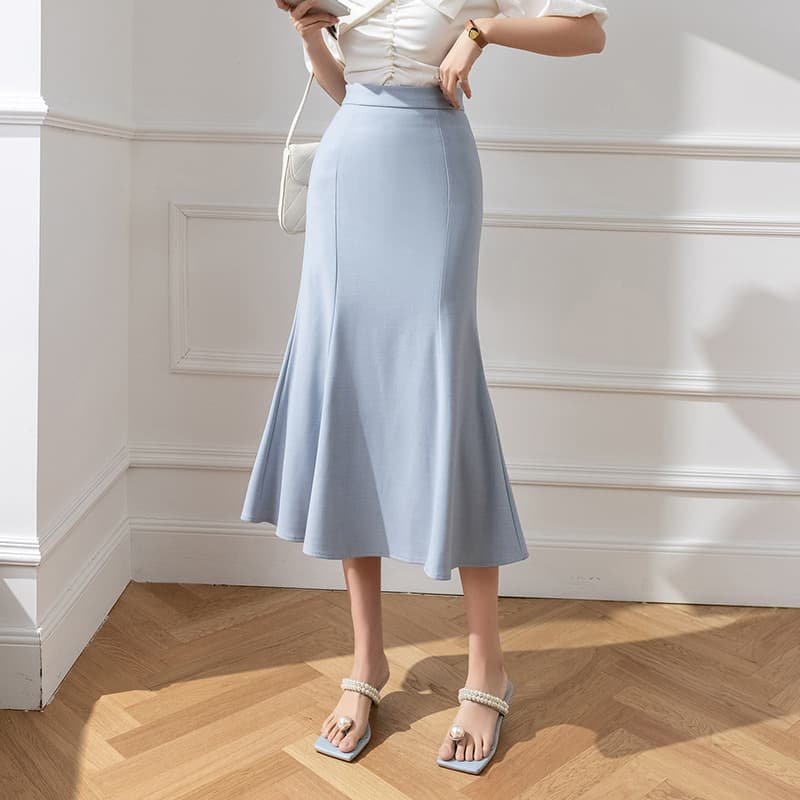 タイトスカート マーメイドラインタイトスカート