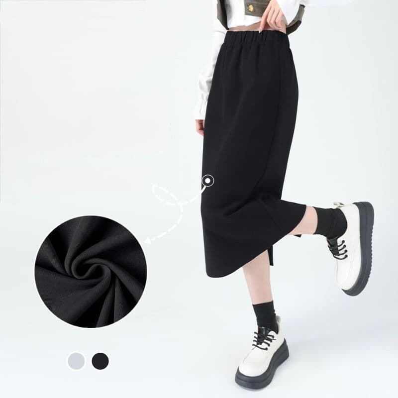 タイトスカート バックスリット入り美脚ロングタイトスカート