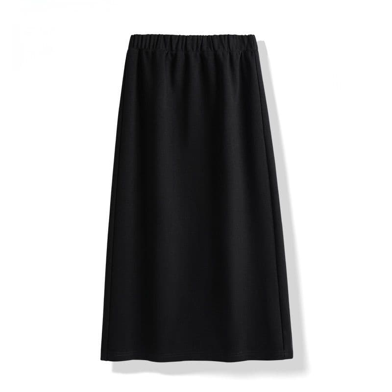 タイトスカート バックスリット入り美脚ロングタイトスカート