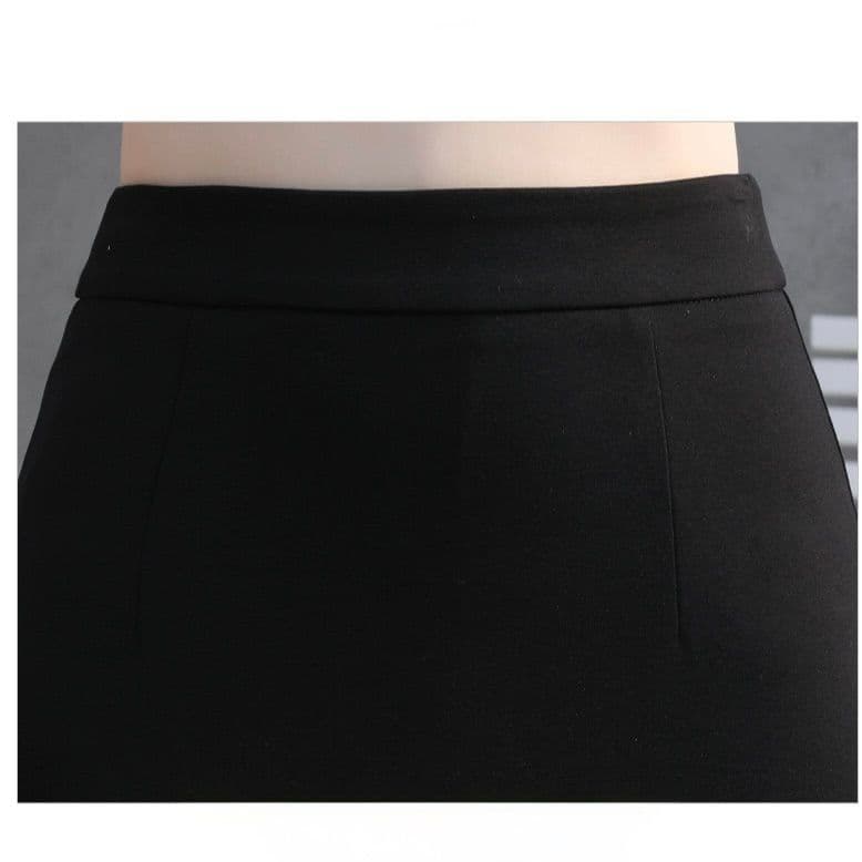 タイトスカート サイドスリット入りハイウエストロングタイトスカート