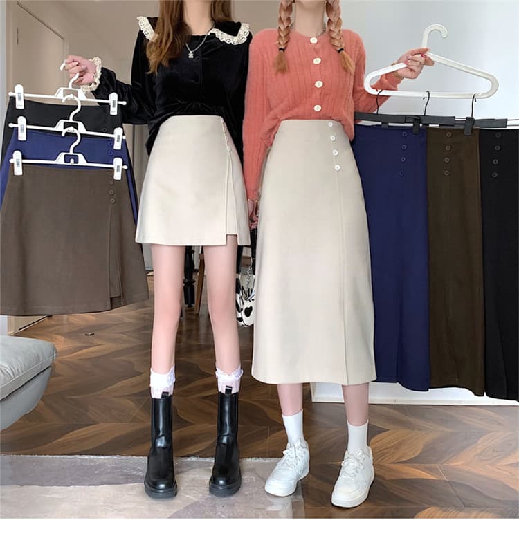 おしゃれでスタイルアップ ハイウエストミニタイトスカート