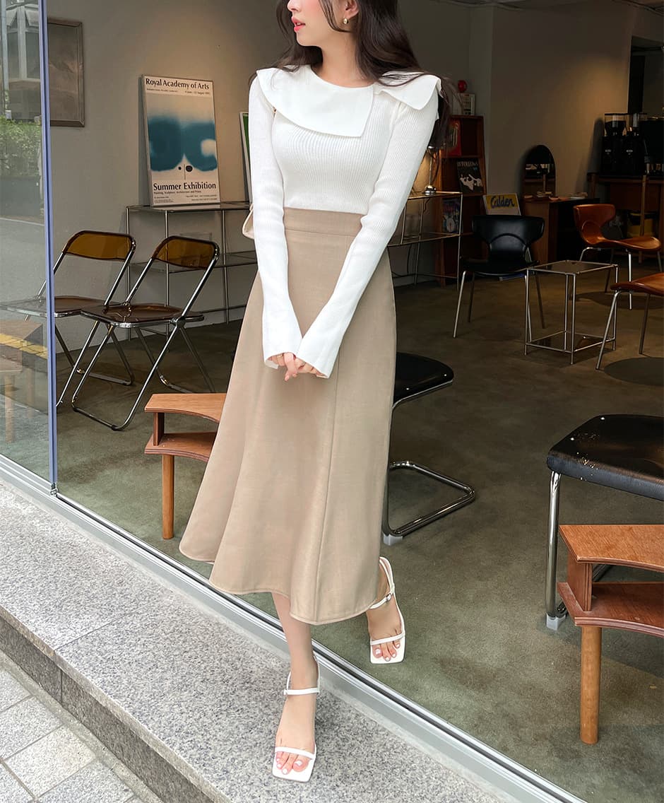 タイトスカート 上品なハイウエストマーメイドタイトスカート